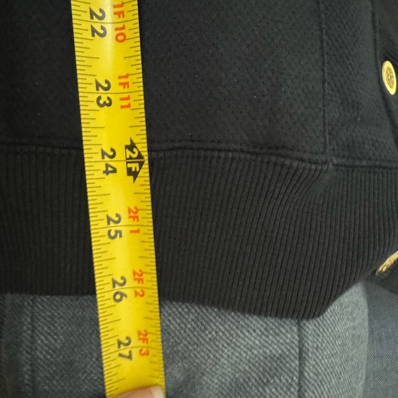 Art Deco 80’s Rare Vedo Verde Cardigan Gold Button Up Colorful Embroidered Sport - Picture 11 of 11